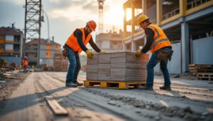 Prévention des risques liés à la manutention logistique sur un chantier