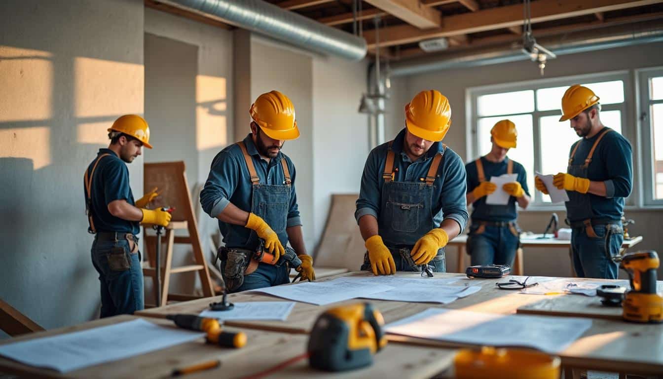 Illustration: Les formations variées proposées par le BTP CFA 16 pour les métiers du bâtiment