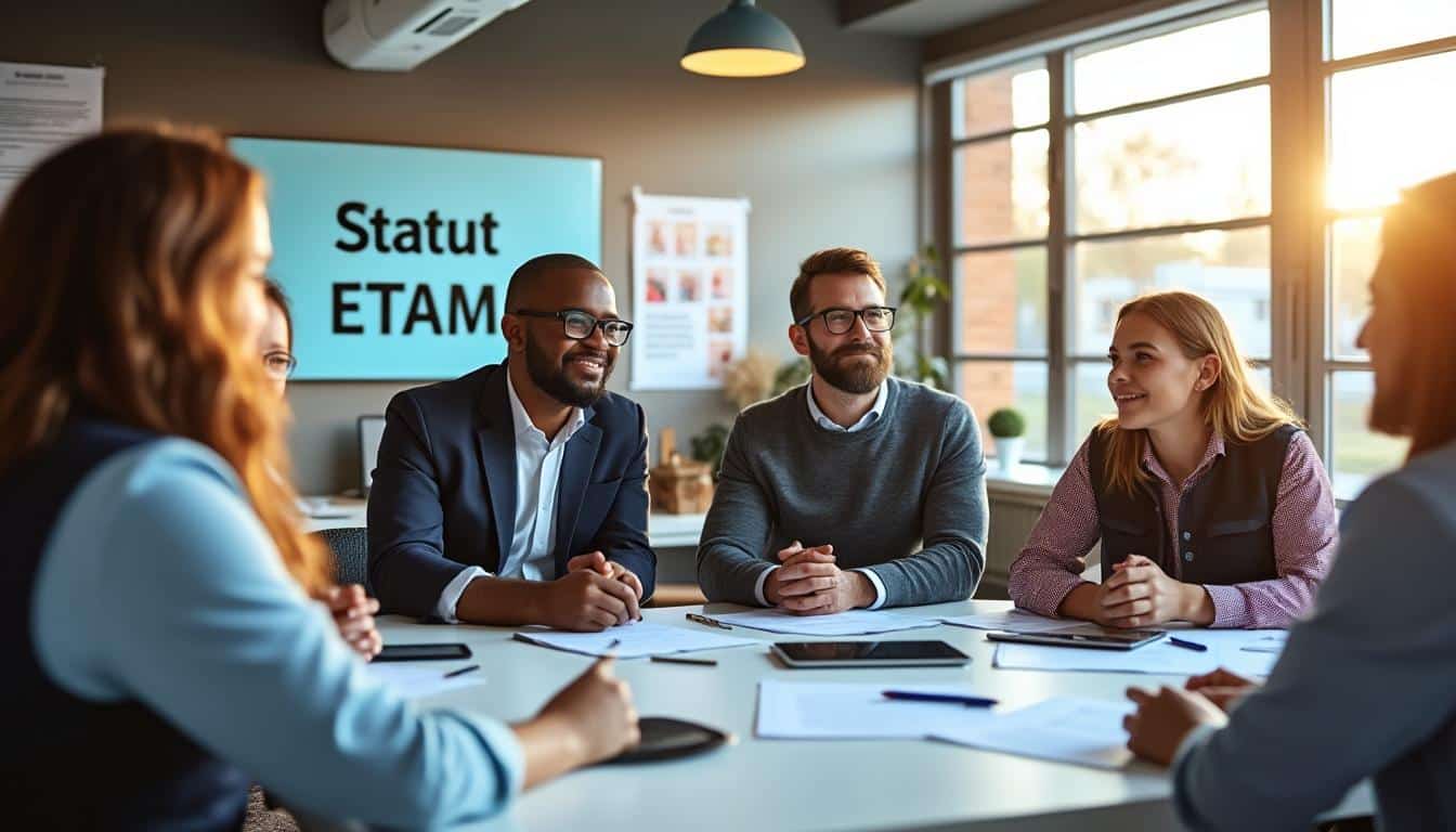 Illustration: Comprendre le statut de salarié ETAM : définition et cadre légal