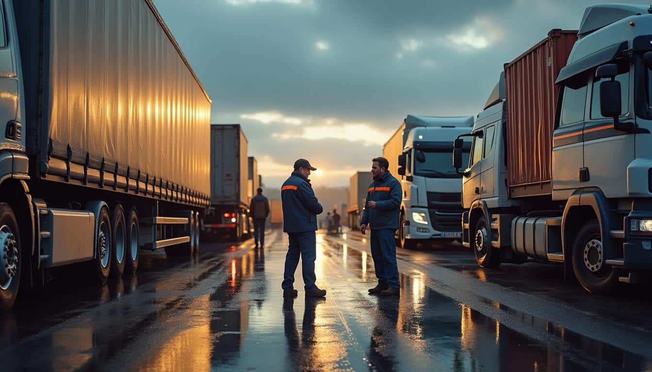 Illustration: Comprendre le fonctionnement traditionnel de la messagerie dans le transport routier