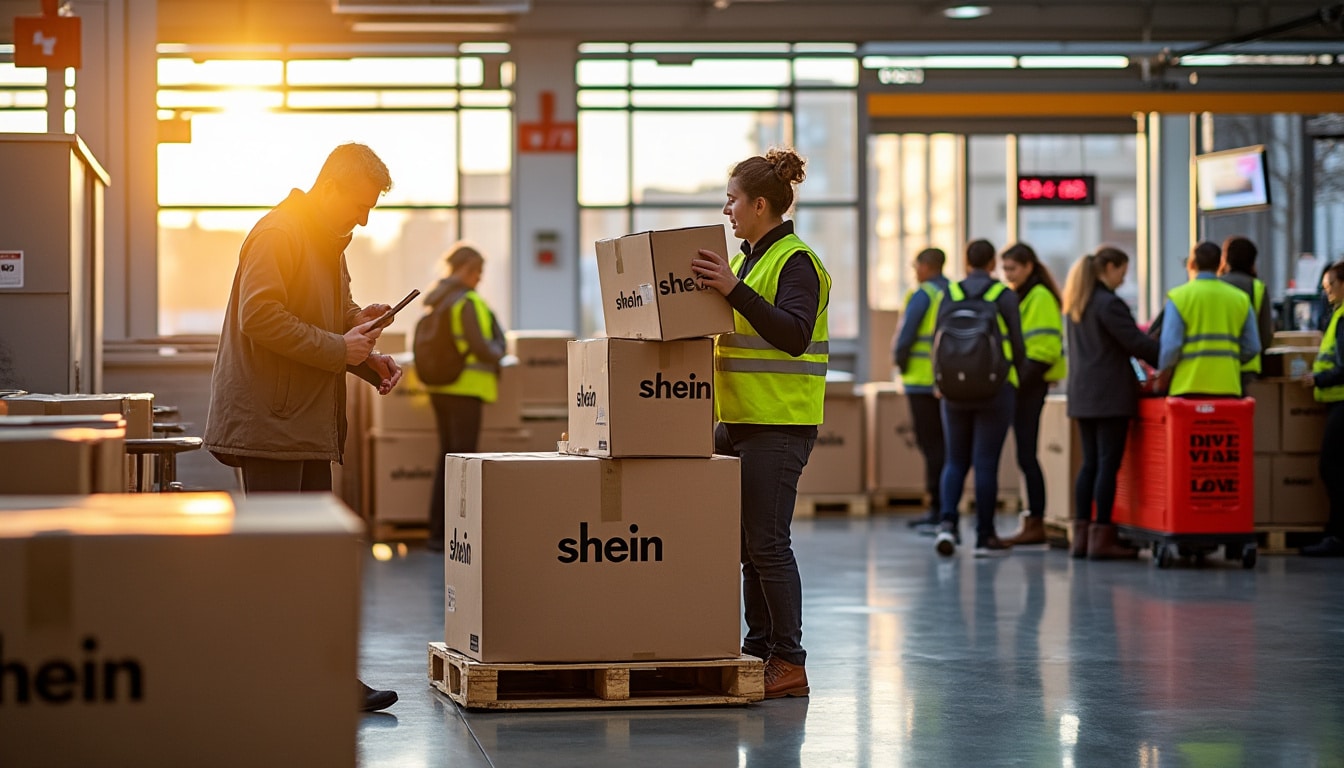 Illustration: Comprendre le rôle du terminal de fret dans la logistique Shein