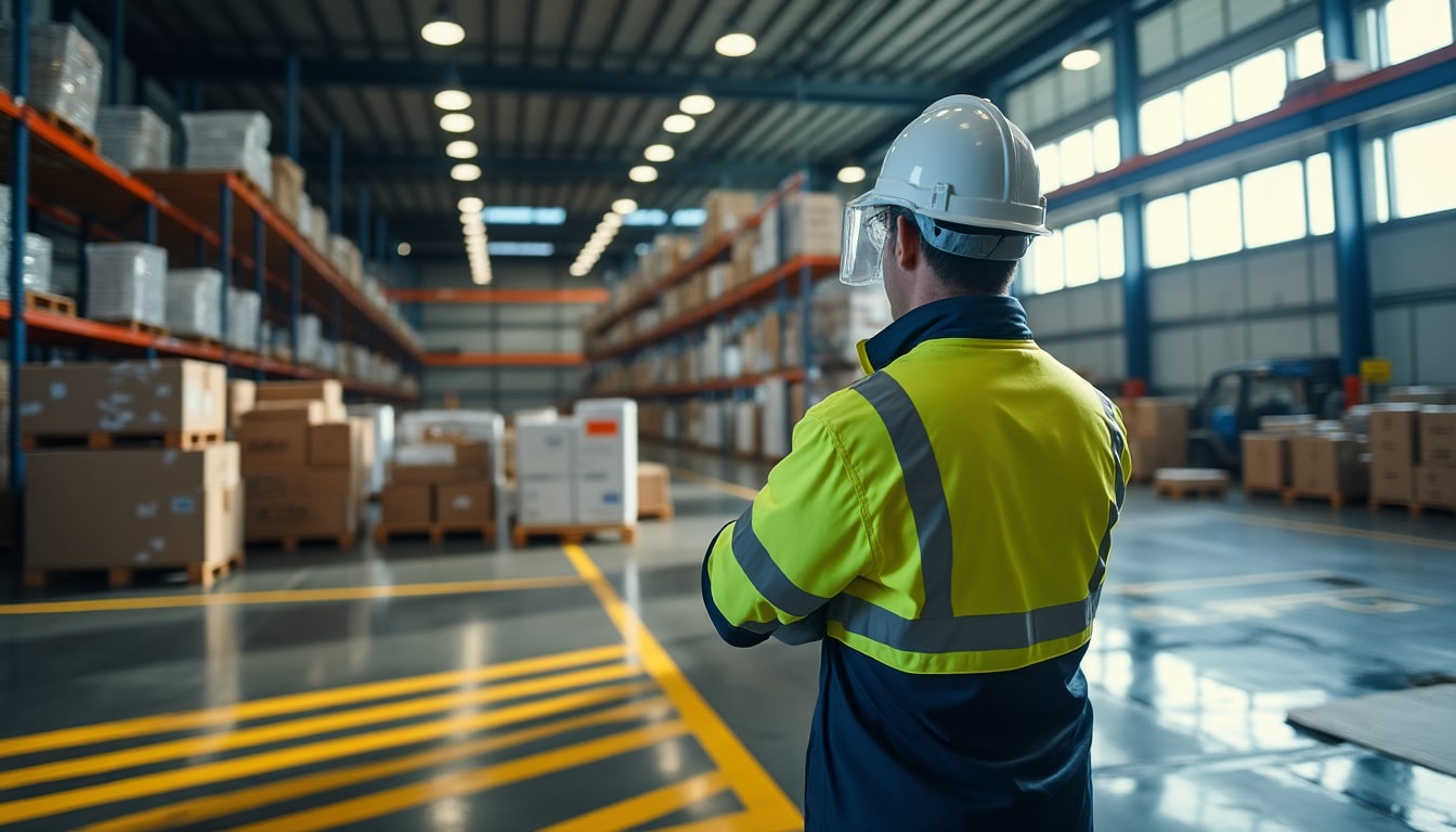 Sécurité dans un entrepôt logistique : Guide complet et bonnes pratiques