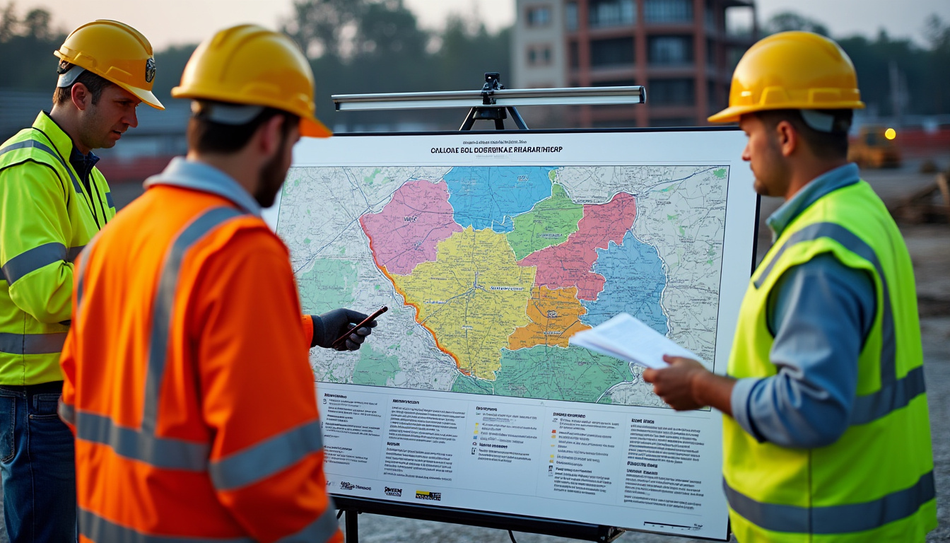 Illustration: Comprendre les zones de déplacement dans le BTP : définitions et classifications