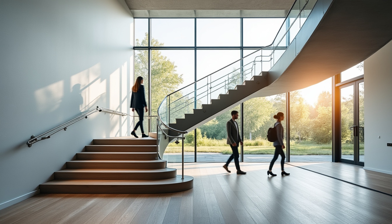 Escalier en acier : design, durabilité et installation sur mesure