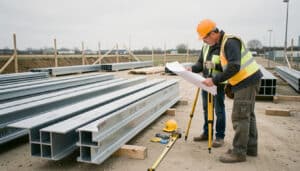 Comment choisir une poutre en acier selon le chantier
