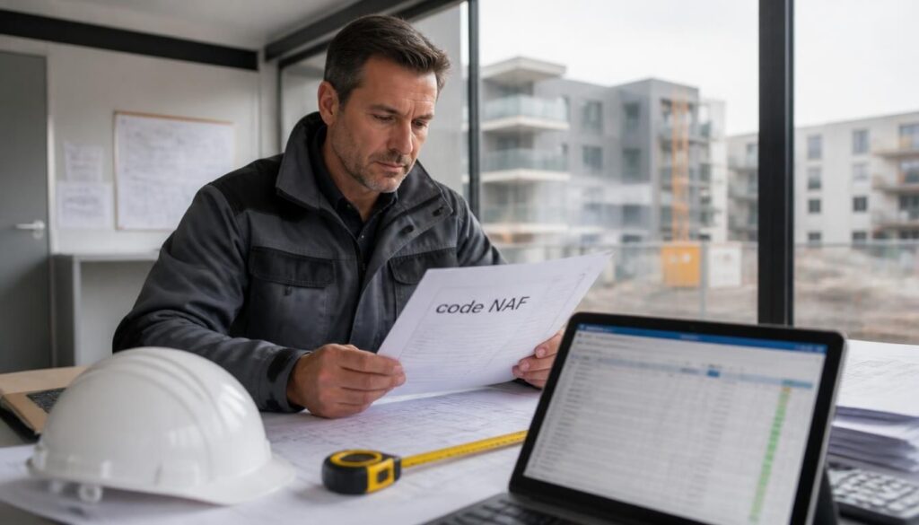 Quel code NAF choisir pour une entreprise du bâtiment