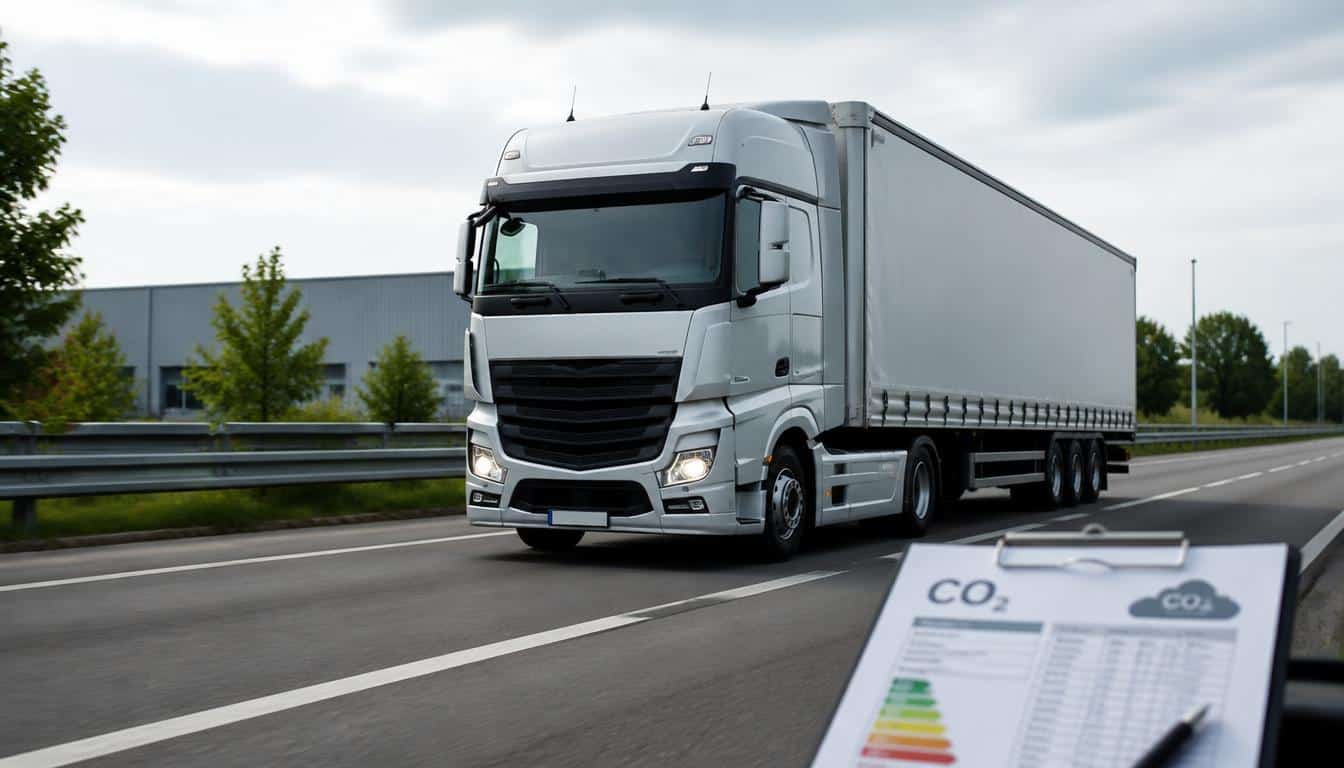 Émissions de CO2 d’un camion au kilomètre : calcul